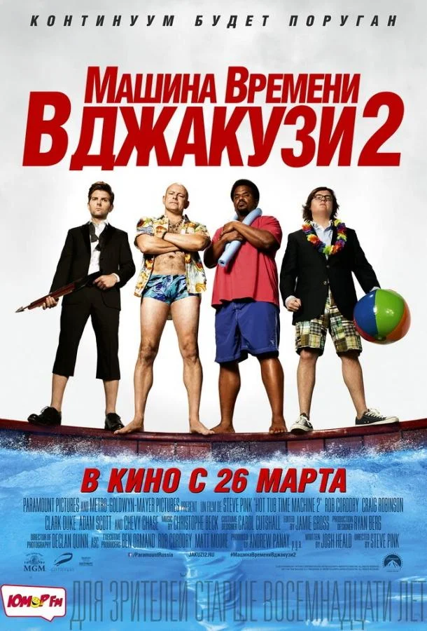 Смотреть Фильм Машина времени в джакузи 2(2015) бесплатно